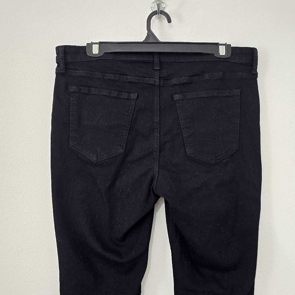 Gap Black Stretch Leggings Jeans Women's 14 - Picture 4 of 5